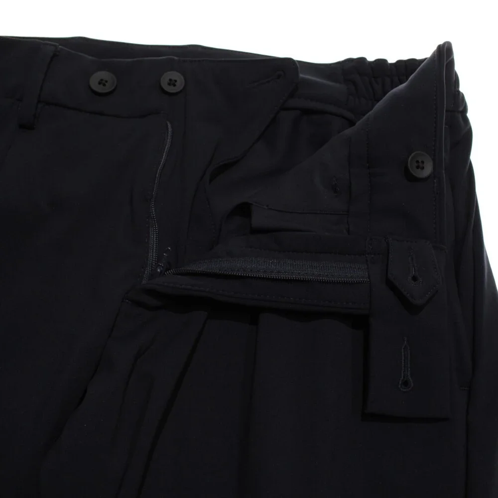 Fradi NWT Pleated Chinos / Casual Pants Size 46 (US 30) in Blue Polyamide Blend